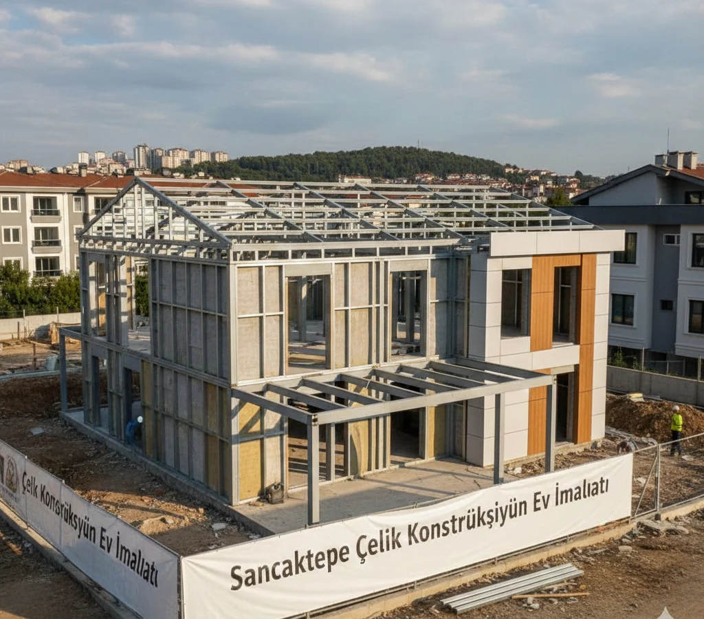 İstanbul Sultangazi çelik konstrüksiyon ev ımalatı